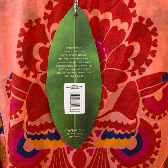 FARM Rio Vibrant Long Sleeve Dress - Picture 4 of 8